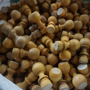 Gagang Stempel Kayu Polos tanpa tatakan